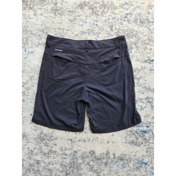Women's Columbia Omni Shield Long Shorts (Black) - Picture 1 of 3